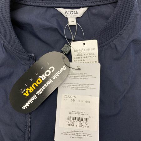  AIGLE エーグル ローズフィール ジャケット  40 レディース ZCFJ225 ネイビー