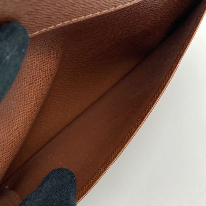 LOUIS VUITTON ルイヴィトン モノグラム 小切手ケース 長財布 2つ折り財布｜中古｜なんでもリサイクルビッグバン