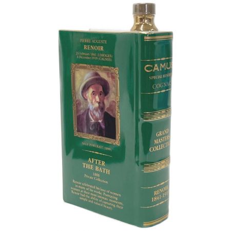  CAMUS カミュ ブック ルノアール アフターバス 700ml 40度 陶器ボトル 箱・替え栓有 古酒 未開栓