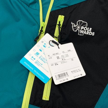  POLE WARDS エピック ヘリウム ジャケット XL メンズ PW27JN23 グリーン×ブラック