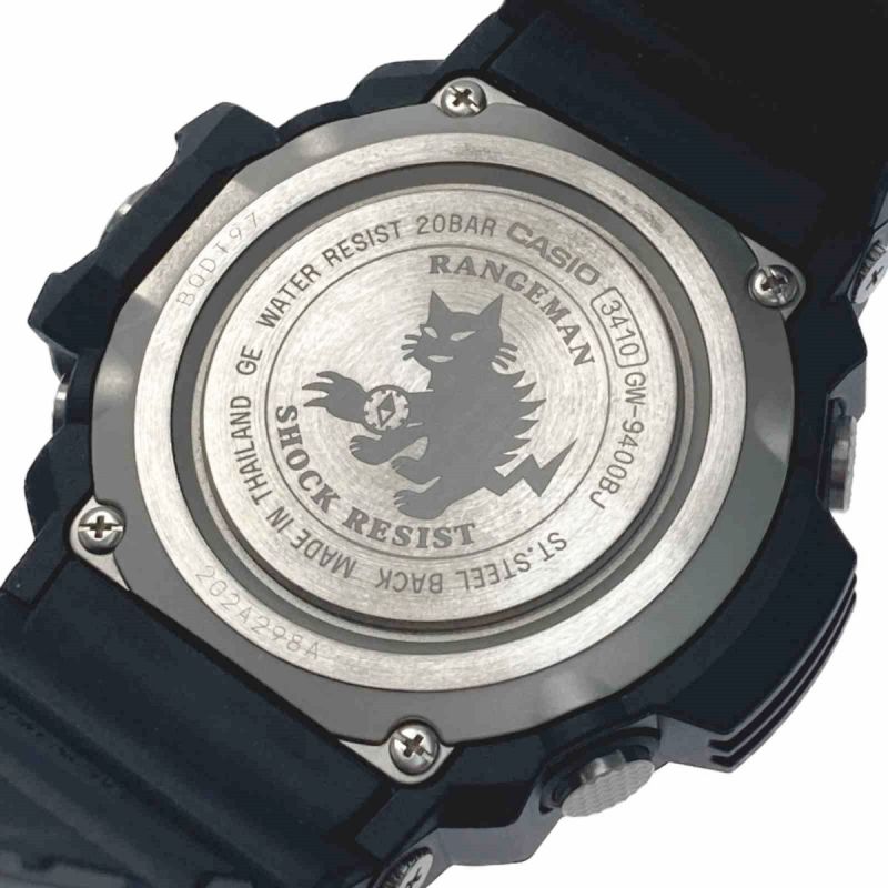 腕時計(デジタル) 時計中古】 CASIO カシオ G-SHOCK レンジマン GW-9400BJ-1JF ソーラー ...