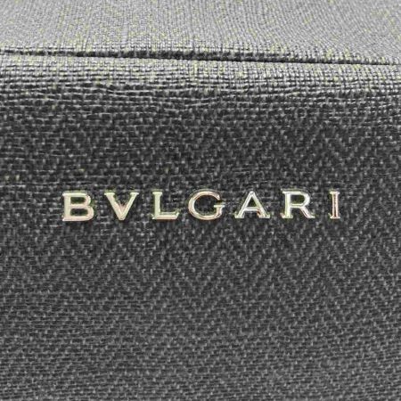 BVLGARI ブルガリ ウィークエンド セカンドバッグ 33400 グレー クラッチバッグ Aランク