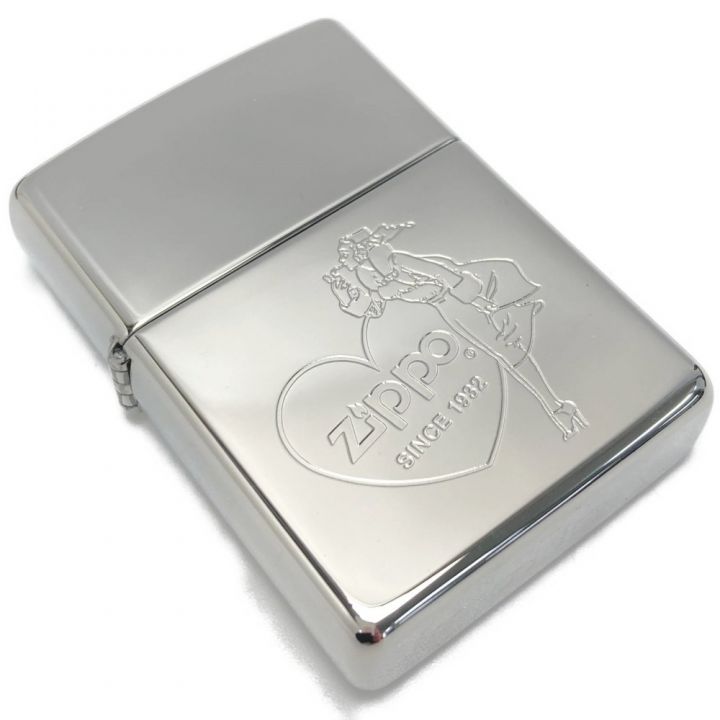 ZIPPO ジッポ ライター WINDY 特別限定品 ハート 1995年製 オイルタンク付き ウィンディ 箱有｜中古｜なんでもリサイクルビッグバン