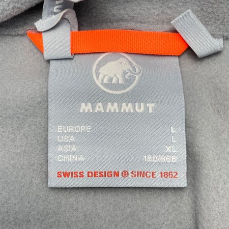  MAMMUT マムート Innominata Light ML Jacket フリースジャケット XL メンズ 1014-02550 0818 ライトグレー