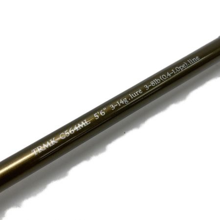  SMITH LTD スミス(釣具) トラウティンスピン マルチュース ケース付き ロッド TRMK-C564ML