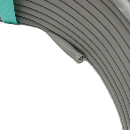  弥栄電線株式会社 弥栄電線株式会社《 鉛フリー VVFケーブル 平形 》100m巻 / 灰色 / VVF2×2.0 / 003