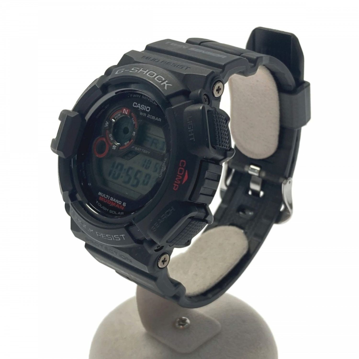カシオ G-Shock MUDMAN ソーラー電波時計 GW-9300-1JF - 腕時計(デジタル)