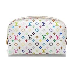 ☆☆ LOUIS VUITTON ルイヴィトン モノグラム マルチカラー ポシェット・コスメティック M47354 ポーチ 布袋有 Aランク