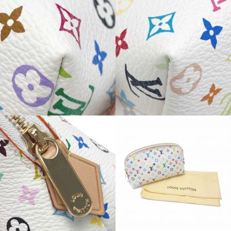  LOUIS VUITTON ルイヴィトン モノグラム マルチカラー ポシェット・コスメティック M47354 ポーチ 布袋有