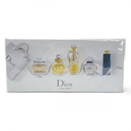  Christian Dior クリスチャンディオール LES PARFUMS 香水 ミニボトルセット 5ml×5 voyage