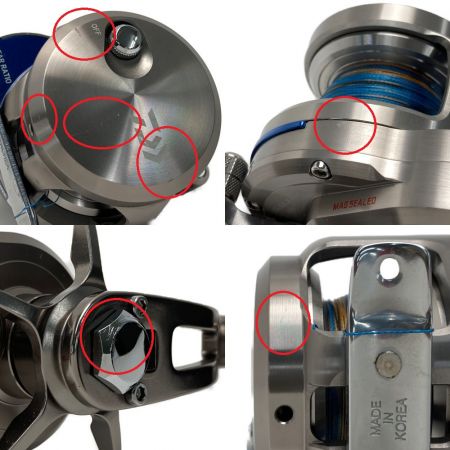  DAIWA ダイワ 15 ソルティガ 10H ベイトリール 箱付き 607253