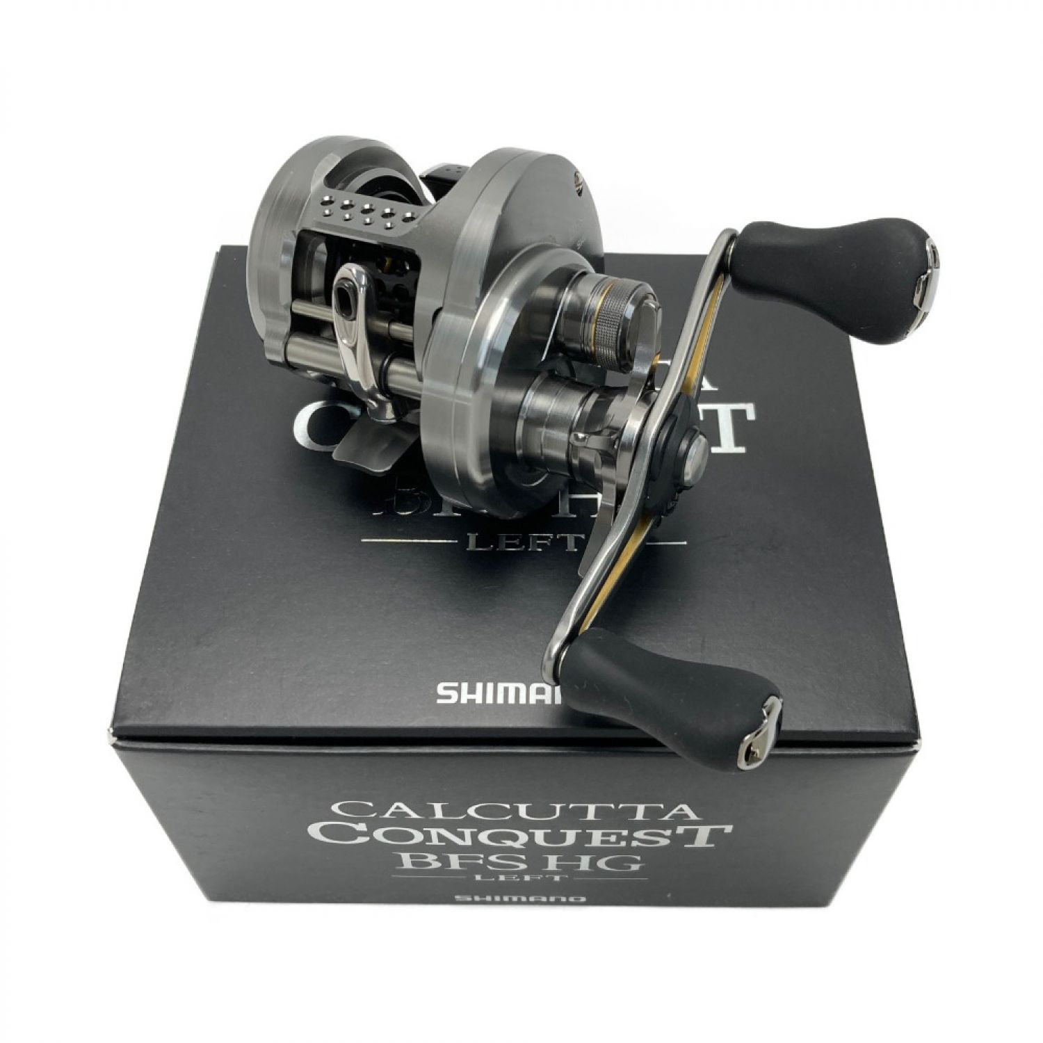 中古】 SHIMANO シマノ 17 カルカッタ コンクエスト BFSHG LEFT ベイト