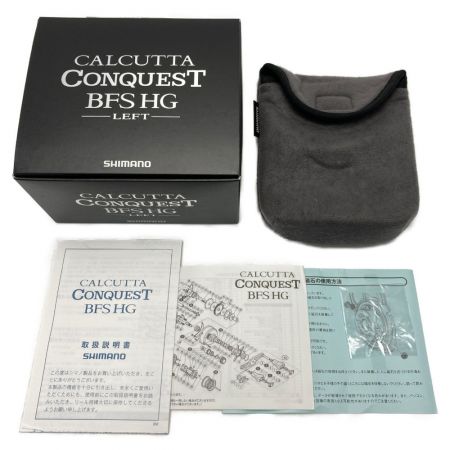  SHIMANO シマノ 17 カルカッタ コンクエスト BFSHG LEFT ベイトリール 箱付き 03676