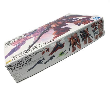    機動戦士ガンダム《 逆襲のシャア サザビーVer.Ka 》マスターグレード プラモデル / ガンプラ