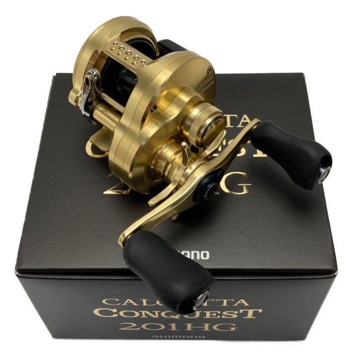 SHIMANO シマノ 21 カルカッタ コンクエスト 201HG 箱付き ベイトリール 042392｜中古｜なんでもリサイクルビッグバン