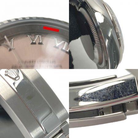  ROLEX ロレックス デイトジャスト S番 ローマ Ref:279174 SN:S8313574 ピンク 自動巻き レディース 腕時計 箱・取説・ギャランティ有