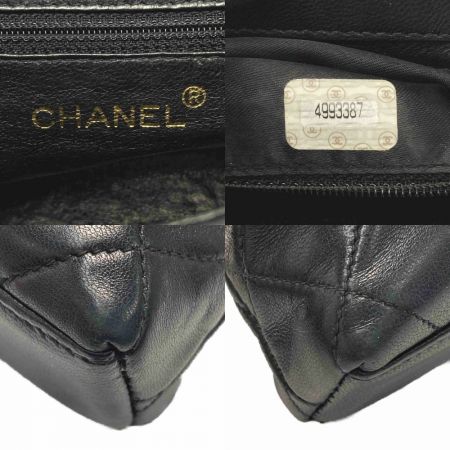 中古】 CHANEL シャネル ミニマトラッセ チェーンショルダーバッグ ブラック プレート ポシェット ヴィンテージ｜総合リサイクルショップ  なんでもリサイクルビッグバン オンラインストア