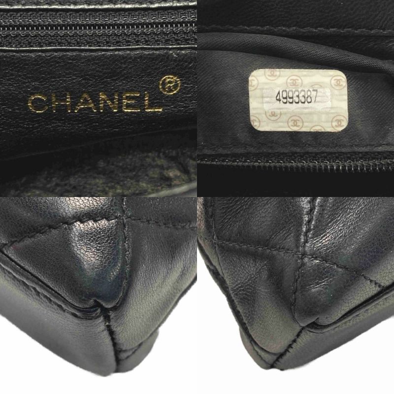 中古】 CHANEL シャネル ミニマトラッセ チェーンショルダーバッグ 