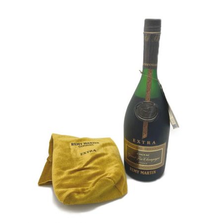  REMY MARTIN レミーマルタン EXTRA グランドファインシャンパーニュ 700ml 巾着有 古酒 未開栓