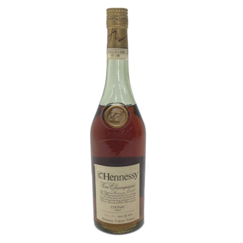 中古】 Hennessy ヘネシー VSOP グリーンボトル 700ml 40度 ブランデー