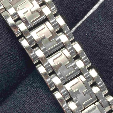  FENDI フェンディ オロロジ ズッカ柄 005-710 L322 ブラック レディース クォーツ 腕時計 orologi