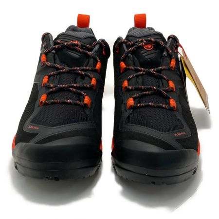  MAMMUT マムート Sapuen Low GTX ハイキングシューズ 27.0cm US9.5 メンズ ブラック×オレンジ