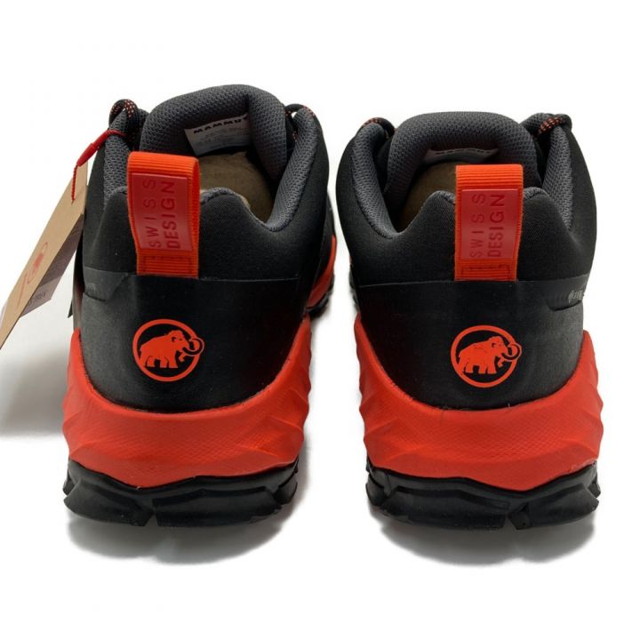 MAMMUT マムート Sapuen Low GTX ハイキングシューズ 27.0cm US9.5 メンズ ブラック×オレンジ ｜中古｜なんでもリサイクルビッグバン