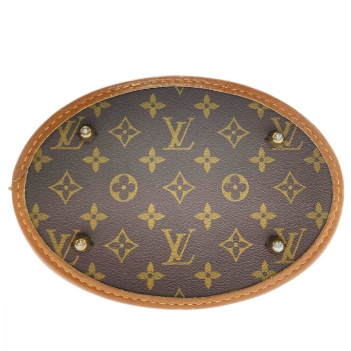 LOUIS VUITTON ルイヴィトン バケットPM ショルダーバッグ T42238 紙タブ付 USA限定 レディース  ポーチ付｜中古｜なんでもリサイクルビッグバン