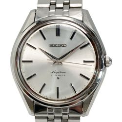 ☆☆ SEIKO セイコー スカイライナー 21石 6100-8000 シルバー 手巻き メンズ 腕時計 Skyliner Cランク