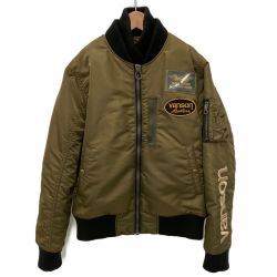 ☆☆ VANSON バンソン ジャケット M メンズ グリーン Bランク