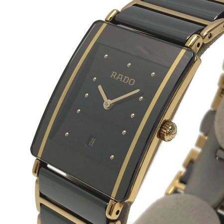 中古】 RADO ラドー ダイヤスター デイト 160.0381.3 ブラック ...