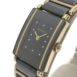 ☆☆ RADO ラドー ダイヤスター 153.0383.3 ブラック クォーツ レディース 腕時計 DIASTAR Cランク