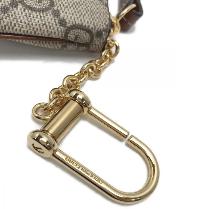 GUCCI グッチ GGスプリーム キーリング付き コインケース 447964 箱 