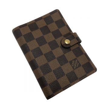 中古】 LOUIS VUITTON ルイヴィトン ダミエ アジェンダPM R20700 6穴式 ...