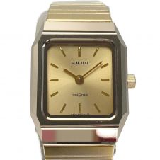 中古】 RADO ラドー ジュビリー 12Pダイヤ 153.0283.3N ブラック