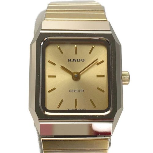 中古】 RADO ラドー ダイヤスター 133.9717.3 ゴールド クォーツ