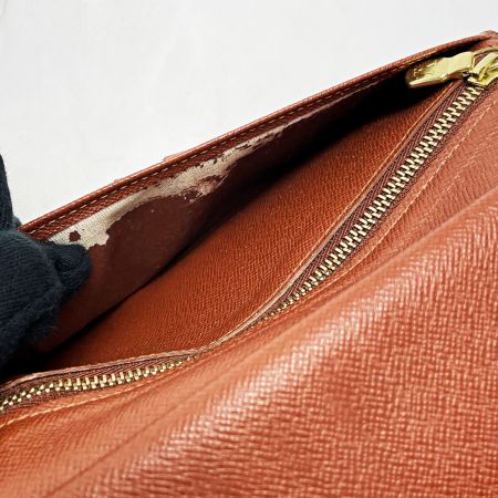  LOUIS VUITTON ルイヴィトン コンチネンタル・クラッチ T61217 モノグラム 2つ折り長財布 USA限定 ガマ口 ゴールド金具
