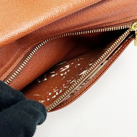  LOUIS VUITTON ルイヴィトン コンチネンタル・クラッチ T61217 モノグラム 2つ折り長財布 USA限定 ガマ口 ゴールド金具
