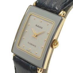 ☆☆ RADO ラドー フローレンス 153.3606.2N シルバー レディース クォーツ 腕時計 FLORENCE Bランク