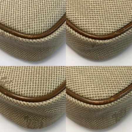  Burberrys バーバリーズ シャドウホースロゴ  PVCxレザー シャドーフォース ショルダーバッグ レディース ゴールド金具