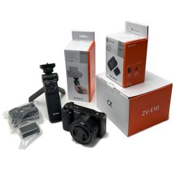 ☆☆ SONY ソニー VLOGCAM ZV-E10L パワーズームレンズキット＋シューティンググリップ＋アクセサリーキット ZV-E10 Bランク