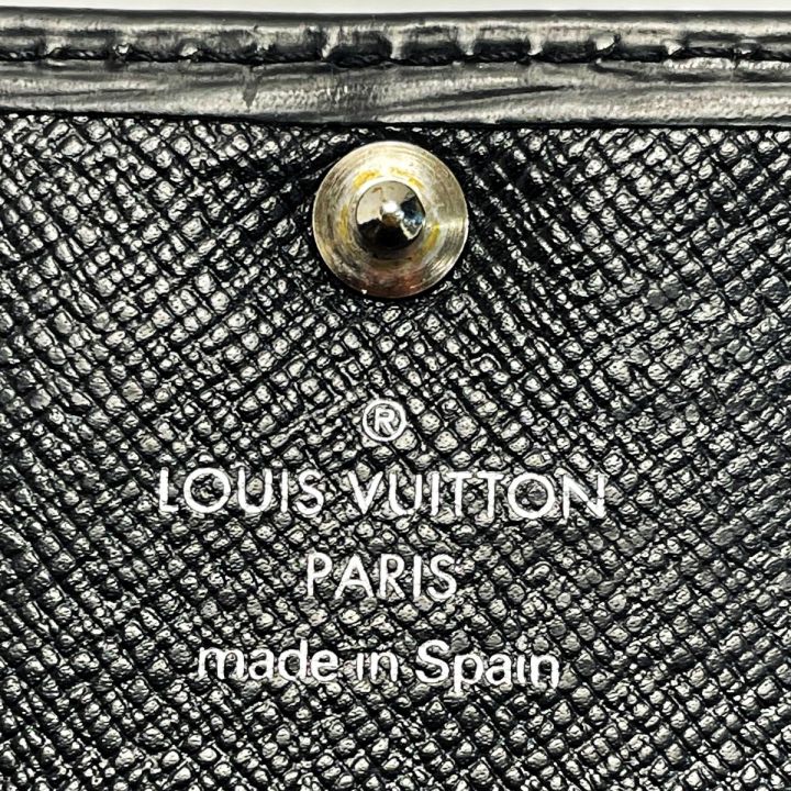 LOUIS ノワール VUITTON◇ミュルティクレ4_エピ_BLK/-/BLK/メンズ