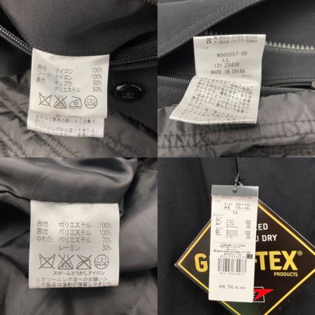  DARBAN GORE-TEX ライナー付コート LL メンズ 記名有り W860557 ブラック