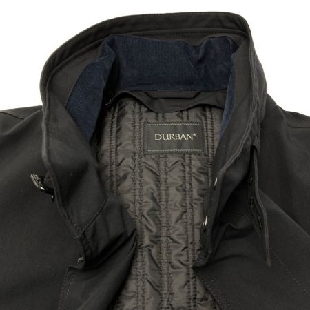  DARBAN GORE-TEX ライナー付コート LL メンズ 記名有り W860557 ブラック