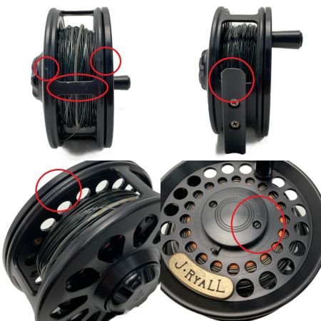  J.RYALL NO6. タイプ III ＃6 フライリール 替えスプール付き NO6.TYP.Ⅲ