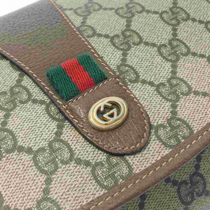 GUCCI グッチ GG柄 シェリーライン 156.01 シェリー (ウェビング) クラッチバッグ セカンドバッグ オールドグッチ ｜中古｜なんでもリサイクルビッグバン