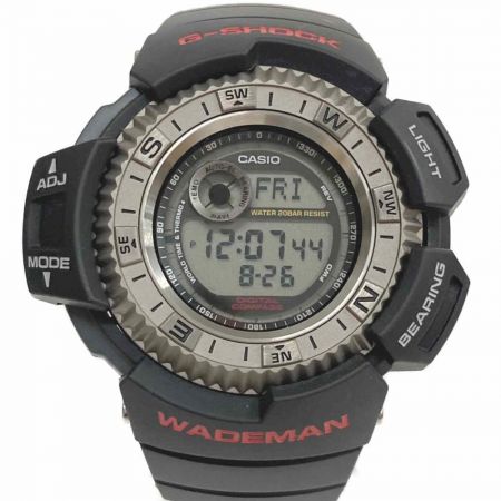  CASIO カシオ G-SHOCK ウエイドマン DW-9800J-1A ブラック クォーツ メンズ 腕時計 WADEMAN