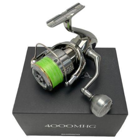  SHIMANO シマノ 18 ステラ 4000MHG 箱付き カスタムハンドル スピニングリール 03810