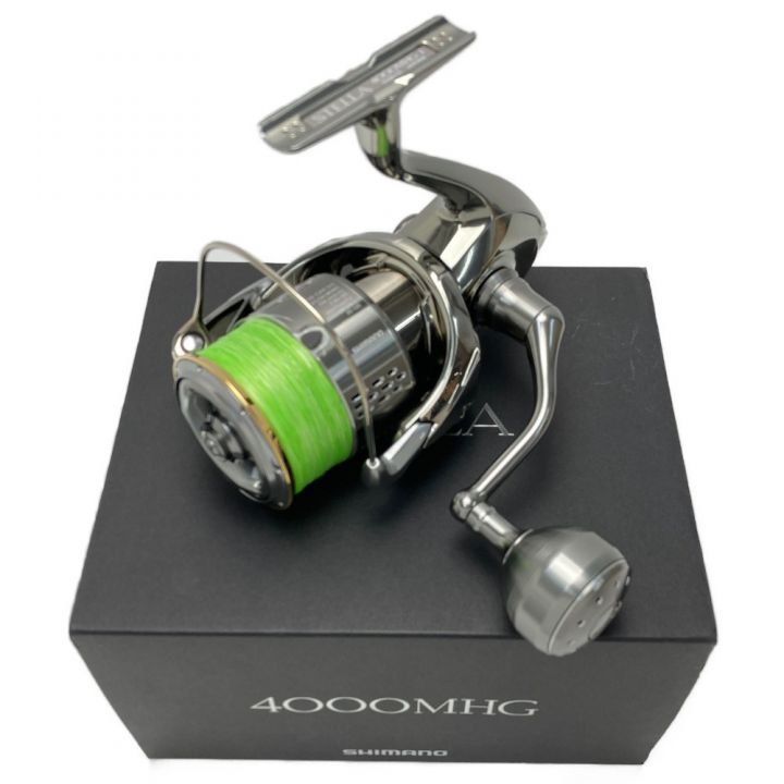 SHIMANO シマノ 18 ステラ 4000MHG 箱付き カスタムハンドル スピニングリール 03810｜中古｜なんでもリサイクルビッグバン