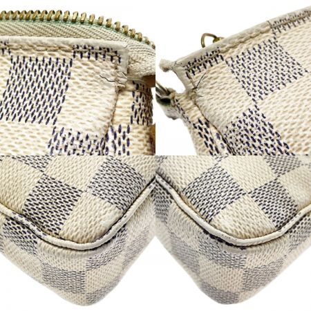  LOUIS VUITTON ルイヴィトン ダミエ ポシェット アクセソワール N51986 アズール ハンドバッグ レディース